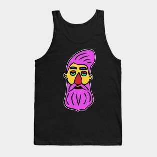 Hipster Head #5 Tank Top